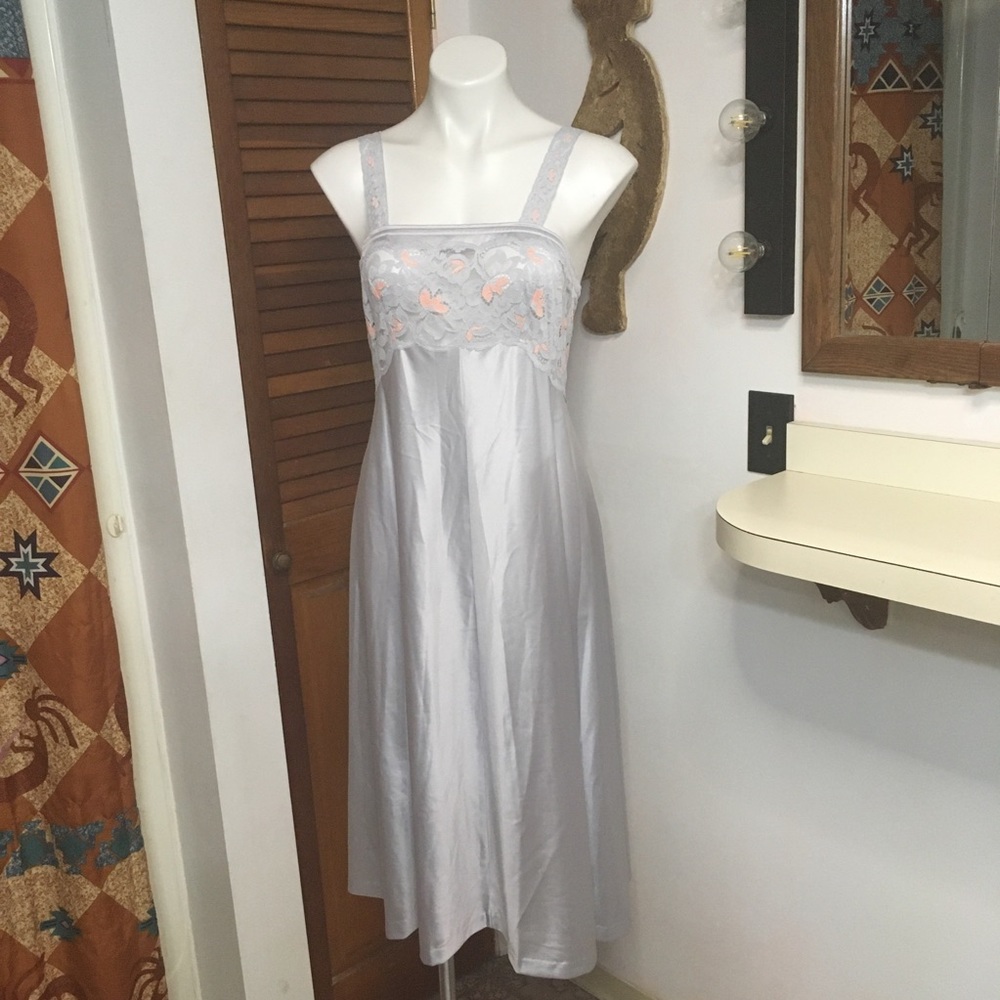 VANITY FAIR VTG Slip Dress Dusty Lilac Lingerie S